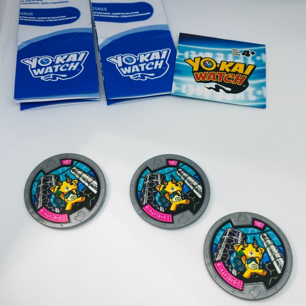 Yo-Kai Watch Licensed Official Medals Medallions